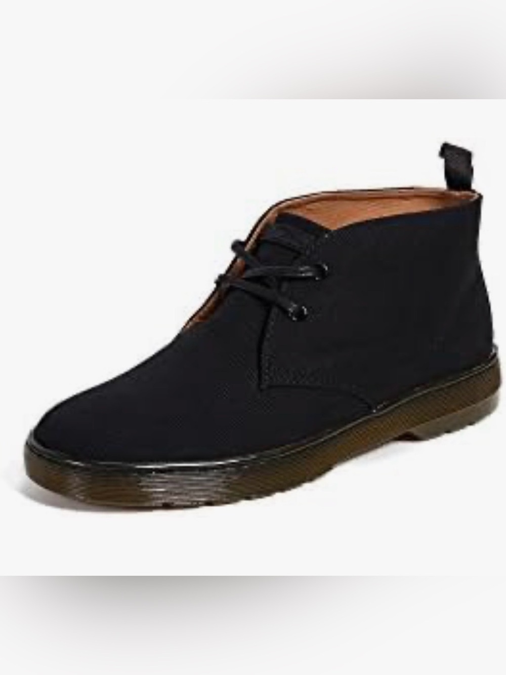 Dr. Martens Mayport AirWair Men's Black Canvas Casual Utility Lace-Up Boots